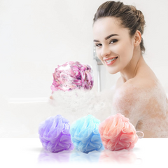 Large Bath sponge Large powerful cleaning scrubber loofah Bath Ball Foam (Set Of 2)